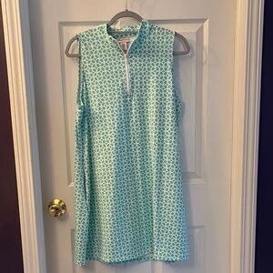 Tommy Bahama Aqua Sleeveless Dress
